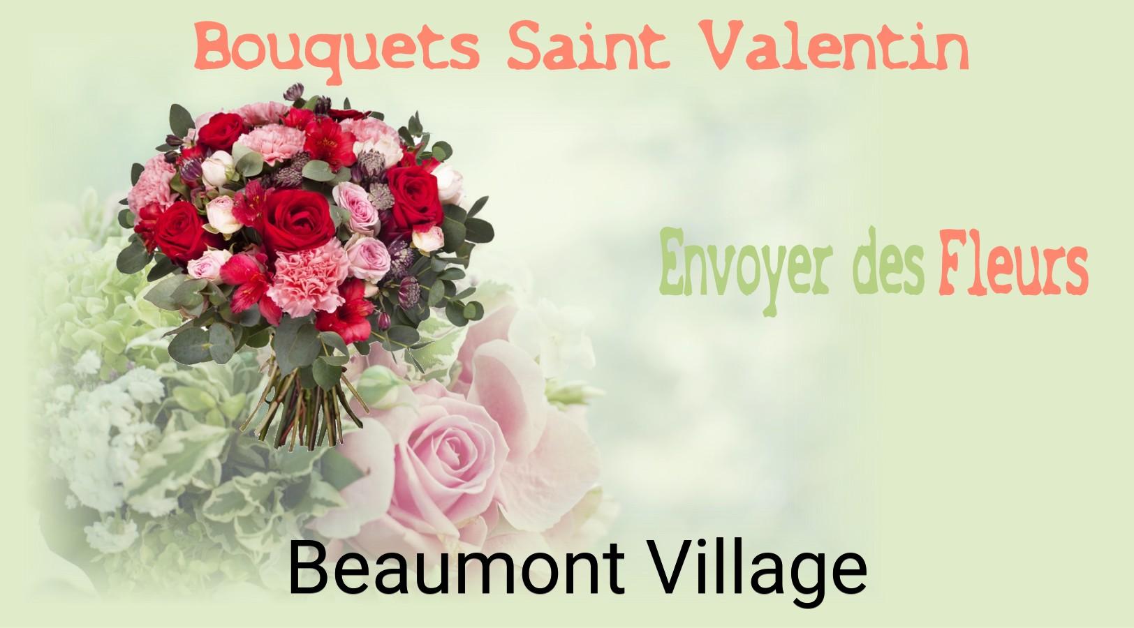 Roses de Saint-Valentin livrées à Beaumont-Village